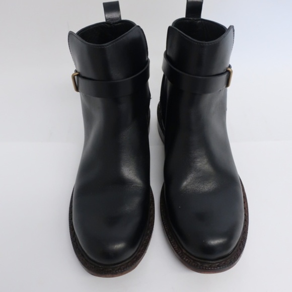 Rag & Bone Ankle Boots Driscoll Black Leather Sz36 - Picture 3 of 8